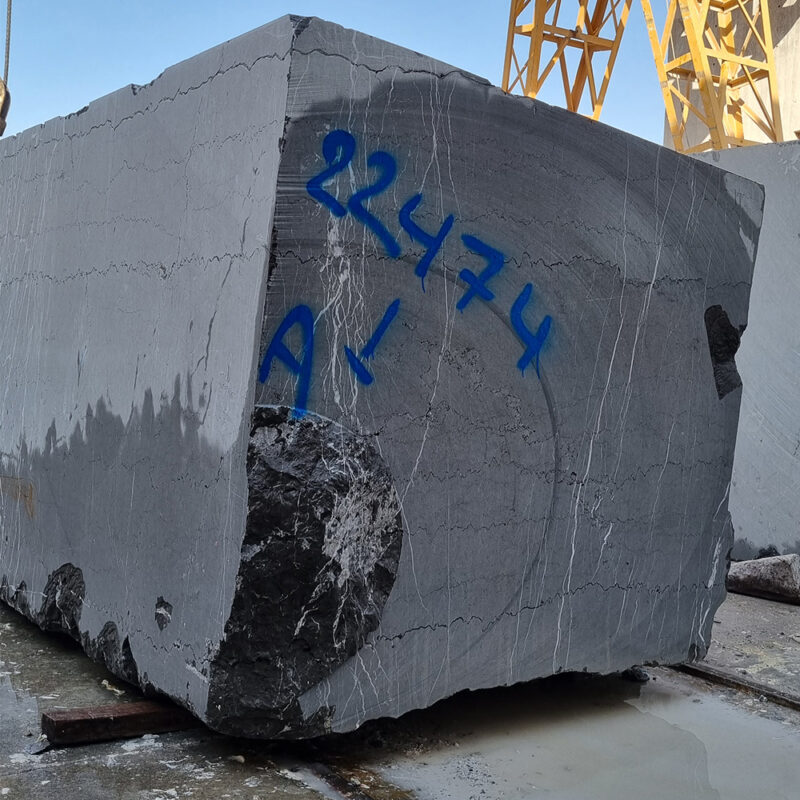 2 Armani Grey Marble – Luxurious Dark Grey Marble with White Veins | Lazulite Marble