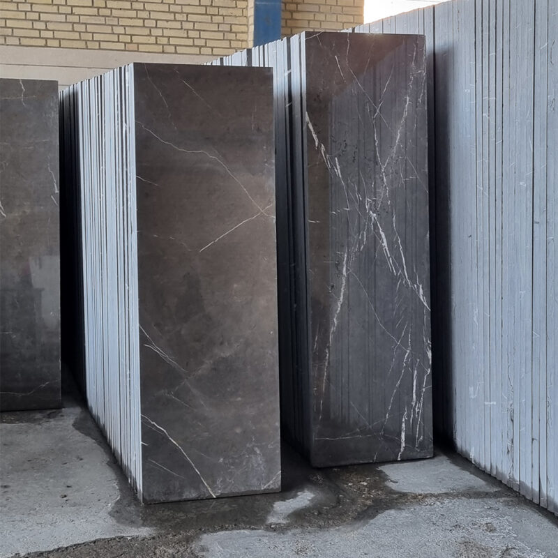 3 Armani Grey Marble – Luxurious Dark Grey Marble with White Veins | Lazulite Marble