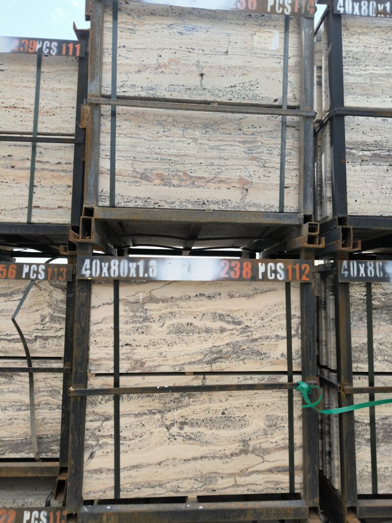 IMG_20260428_120444 Travertine Silver Ramsha – Elegant Silver-Grey Stone with Flowing Waves | Lazulite Marble