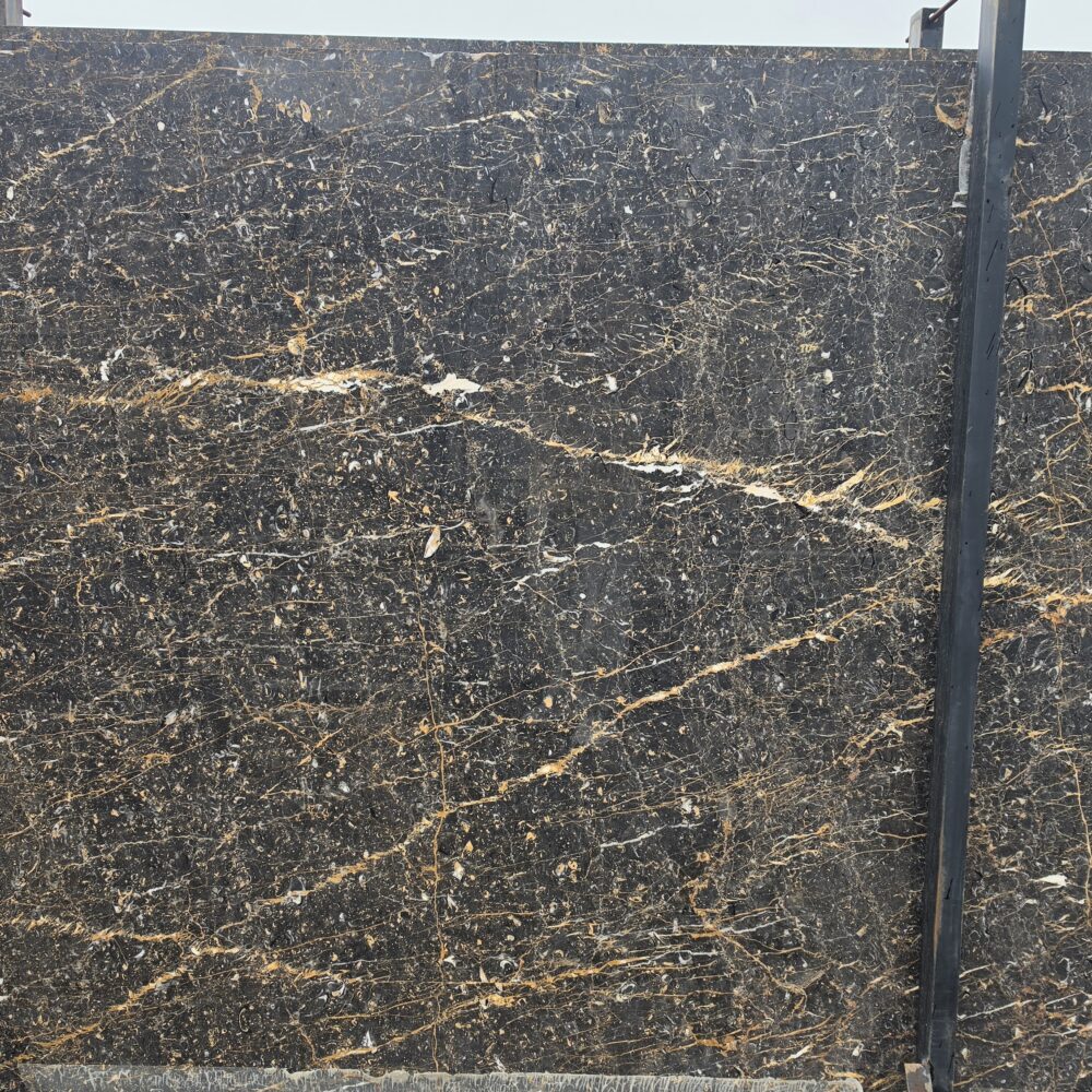 20260324_164220 Golden Black Marble – Deep Black Background with Striking Gold and White Accents | Lazulite