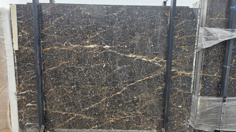 20260324_164220 Golden Black Marble – Deep Black Background with Striking Gold and White Accents | Lazulite
